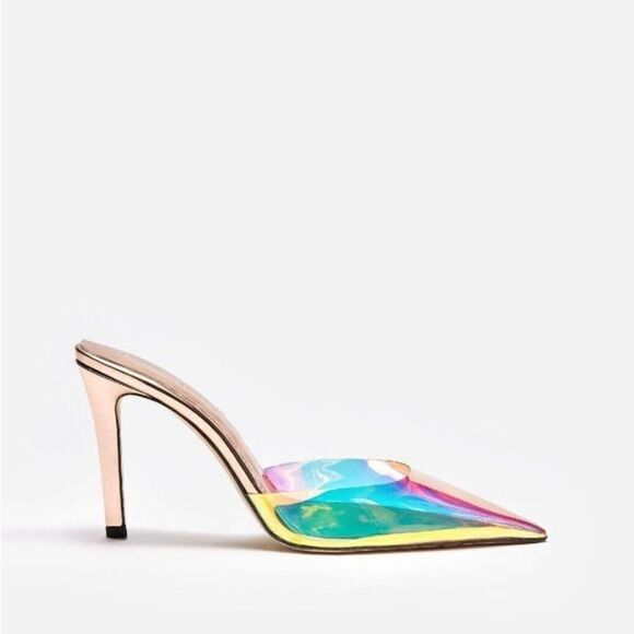 Good American PVC RAINBOW CINDER-F*CKING RELLA HIGH HEEL - Picture 9 of 10